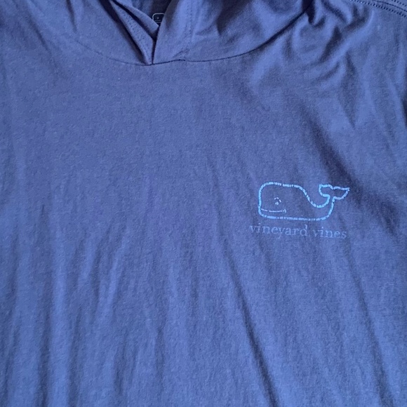💙Young Mens Teen Vineyard Vines hooded long sleeve, Small - Picture 5 of 5